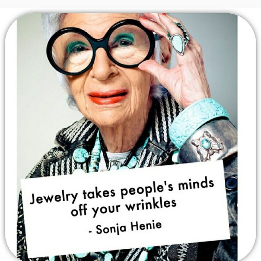 Iris Apfel Quoting Henie *Mystery Gift Box* - Picture 1 of 1